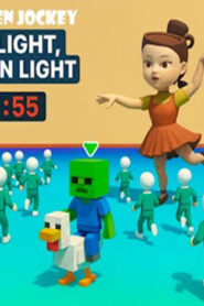 Chicken Jockey: Red Light Green Light