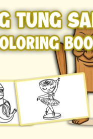 Tung Tung Sahur Coloring Book