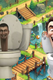 Skibidi Toilet Cross The Road