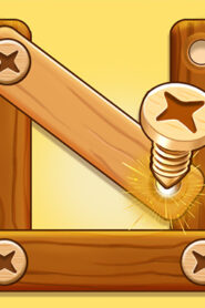 Wood Nuts Bolts Screw