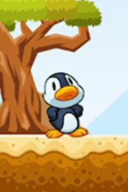 Penguin Run Adventure Game