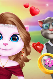 Kitty Couple Lovely Valentine